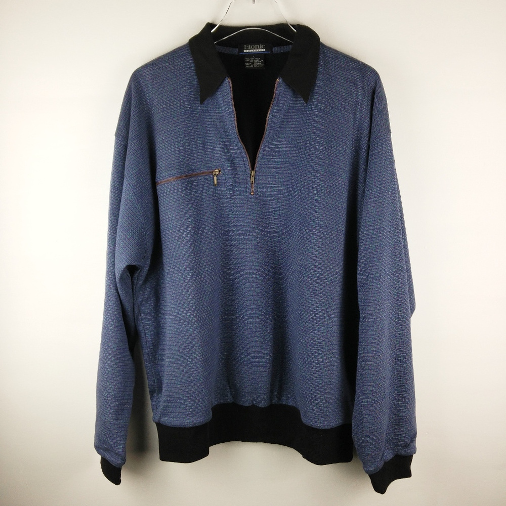 ETONIC GOLFWEAR Quarter Zip Pullover